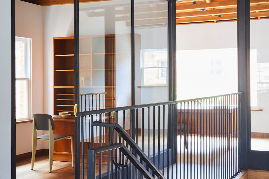 Open plan and glazing