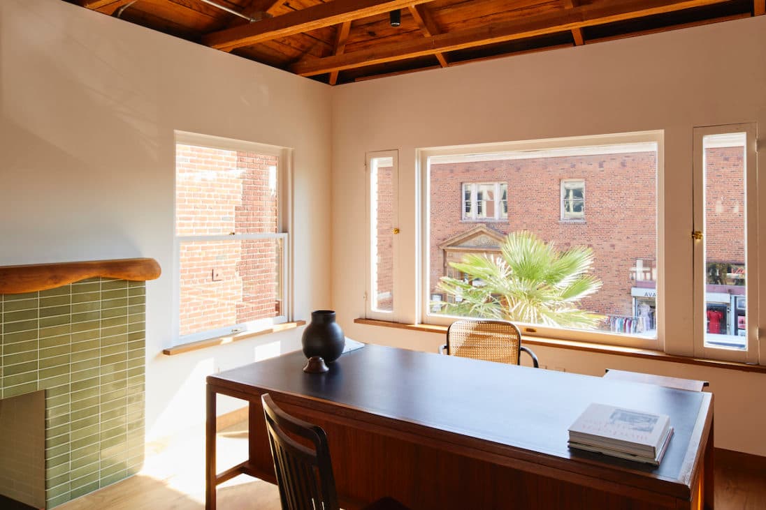 Interior toward entry