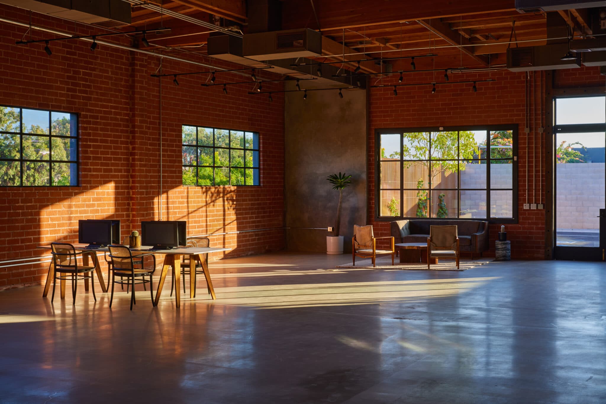 Interior view with natural light