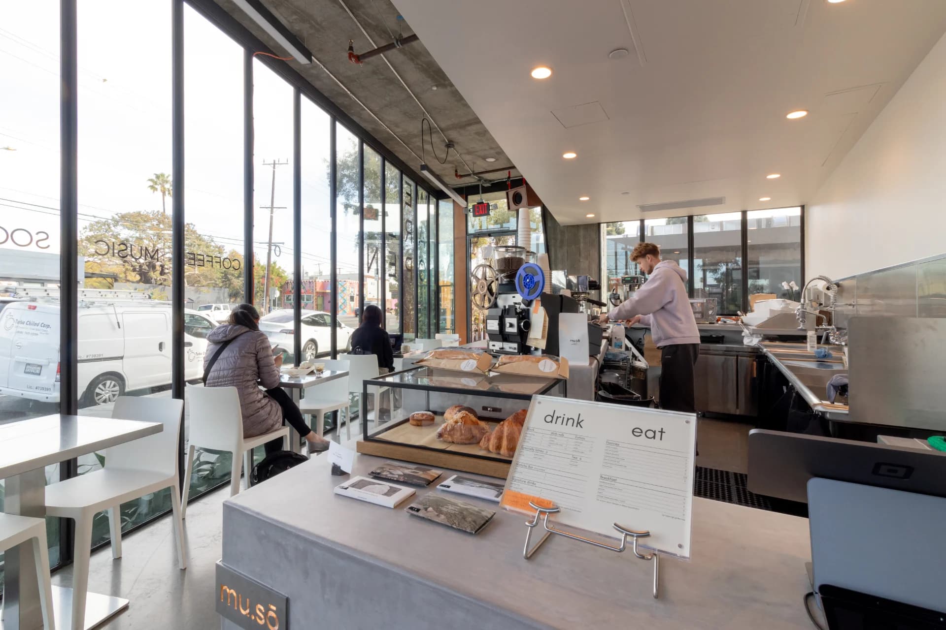 Interior workspace with natural light at 5788 W Adams Blvd