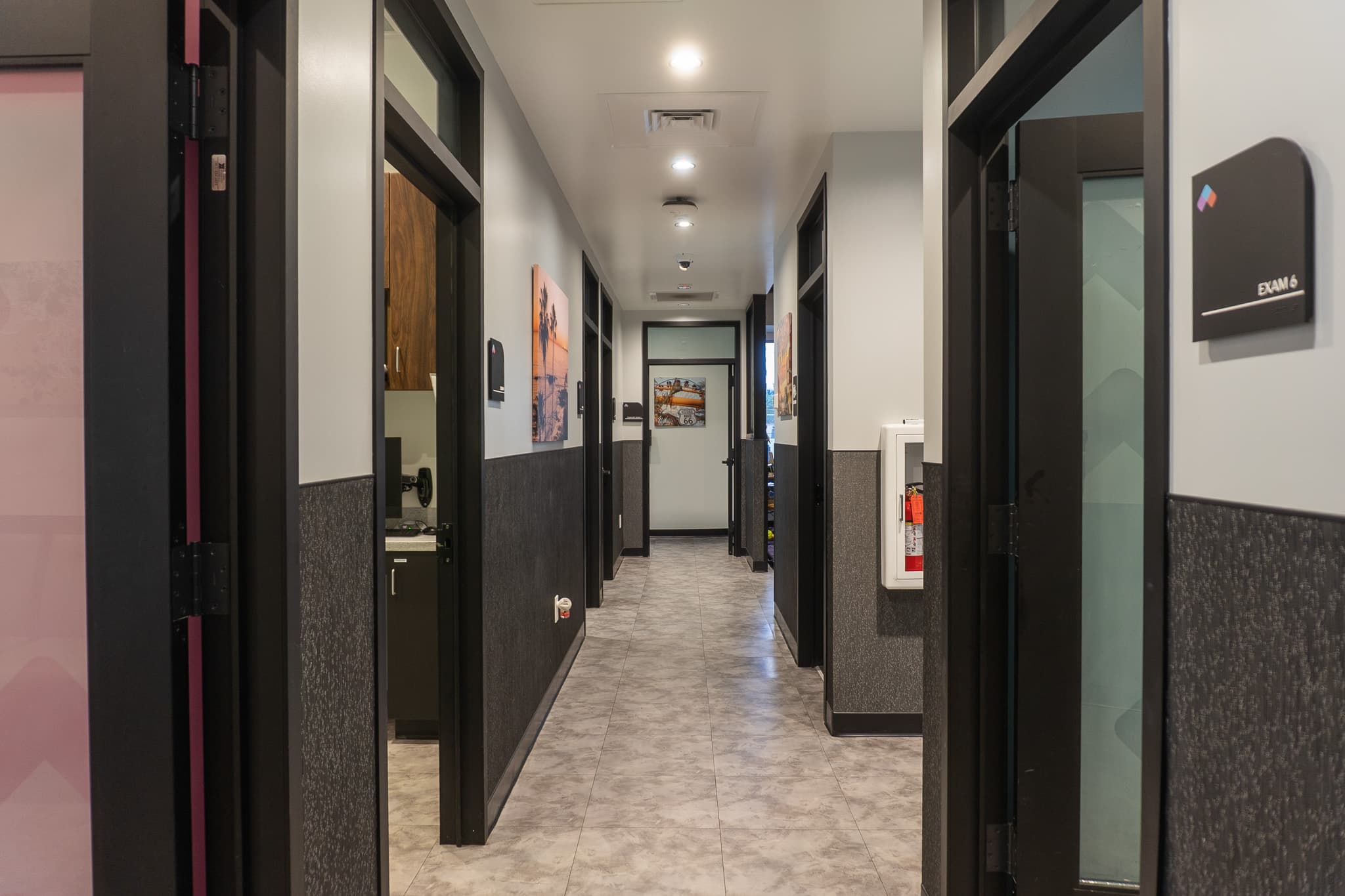 Open plan with polished floors at Family Office/VCA