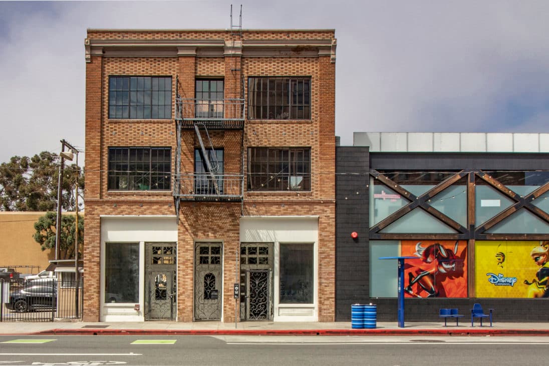 Interior with warm finishes