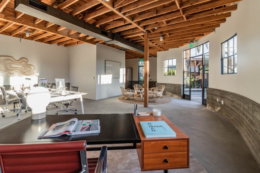 Interior seating and gathering space