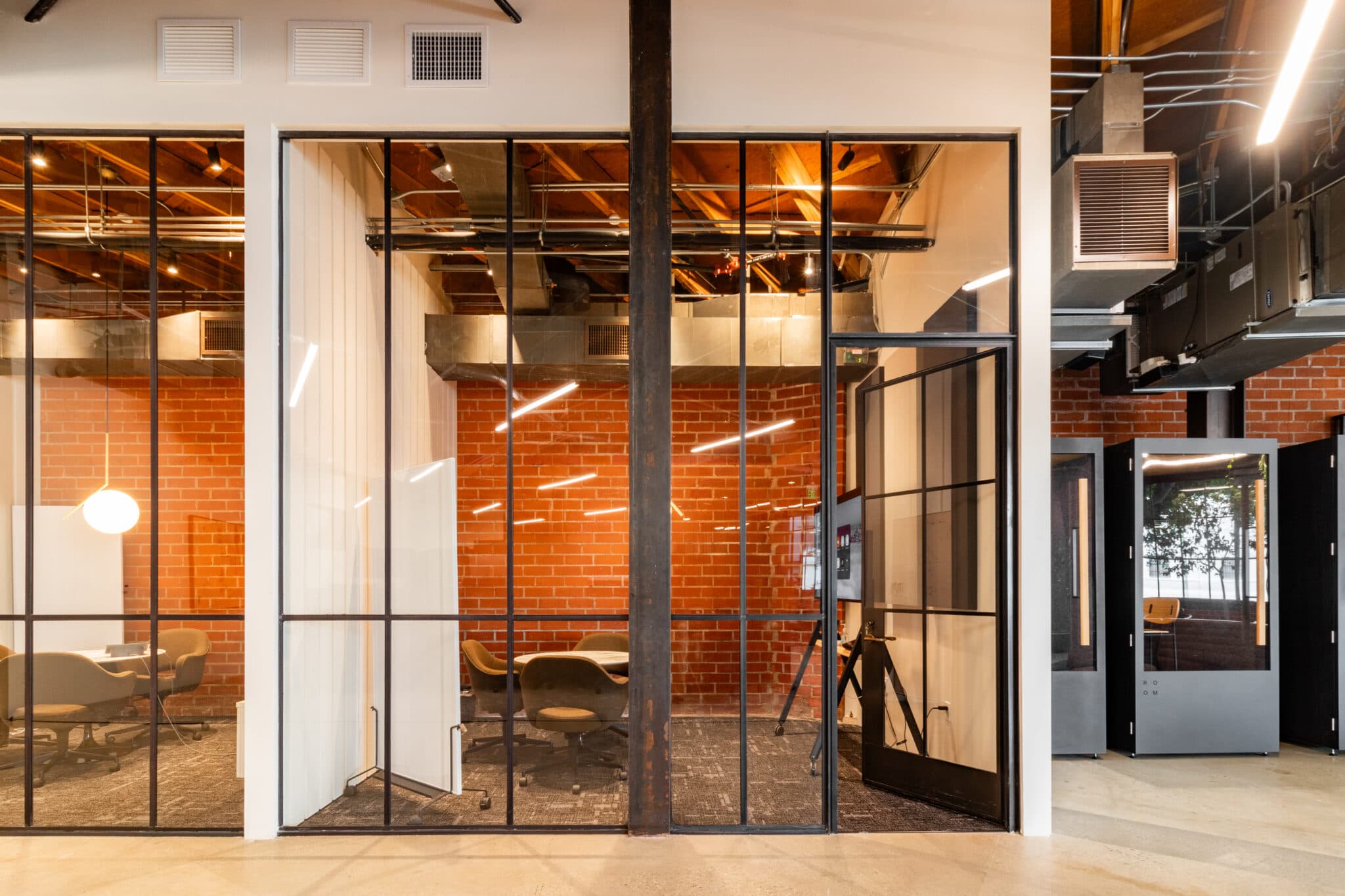 Interior lounge area