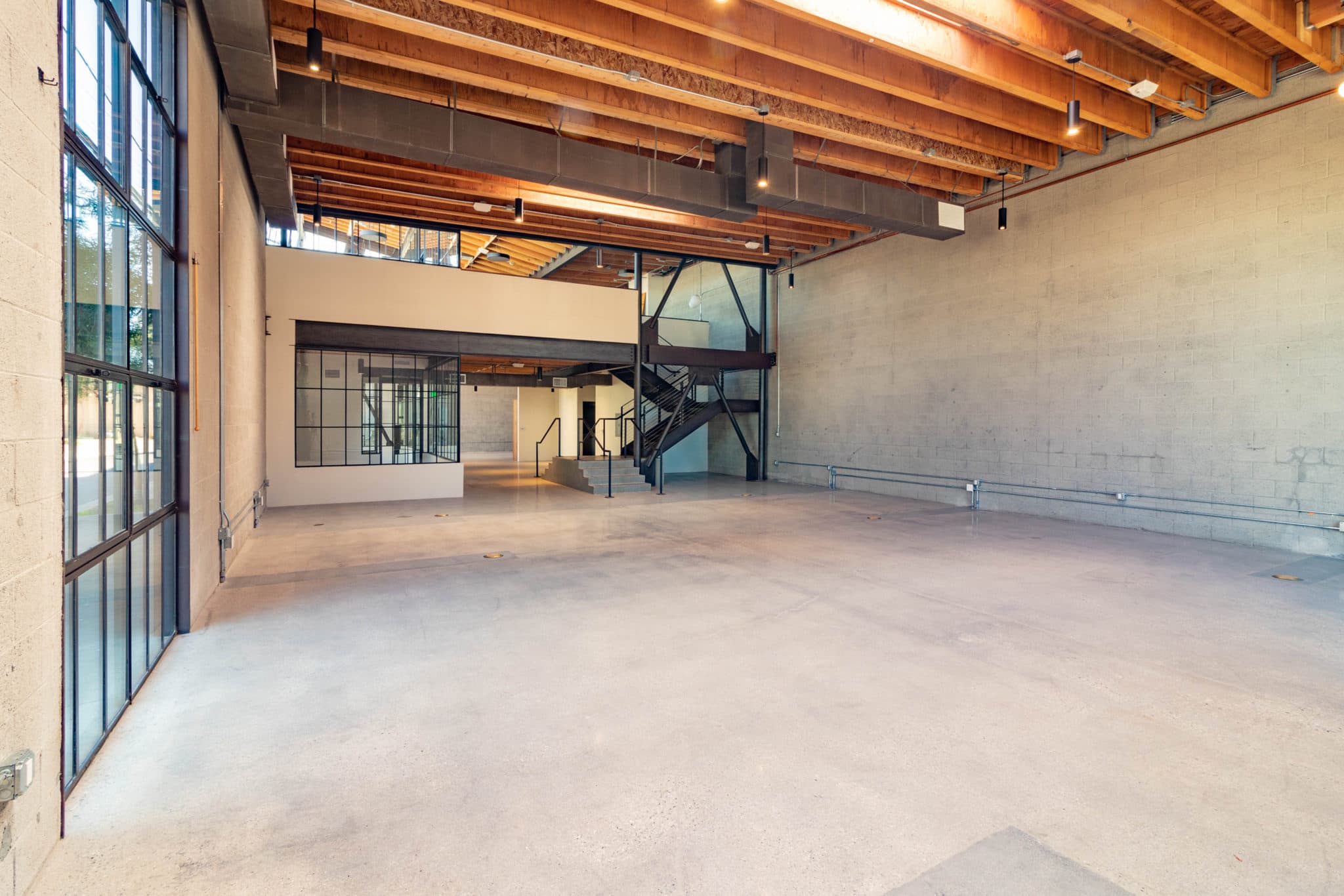 Interior seating area