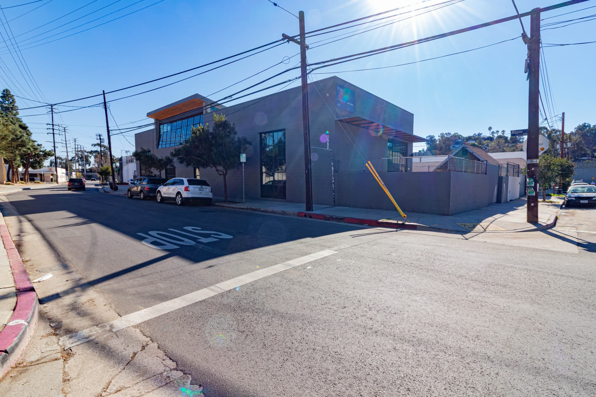 Front elevation at 2352 Ripple St