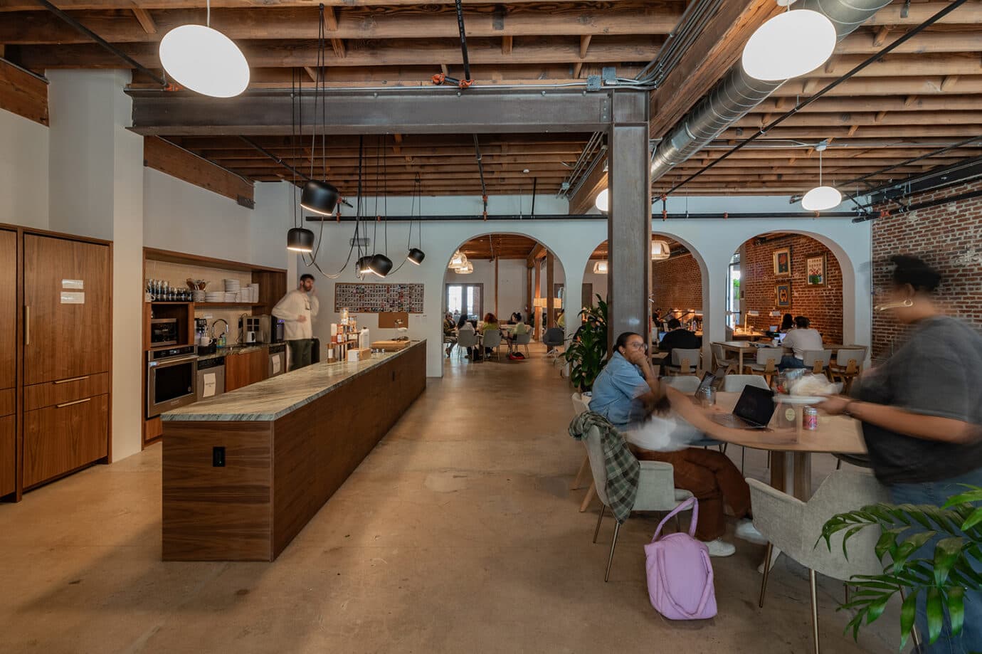 Workspace with natural light