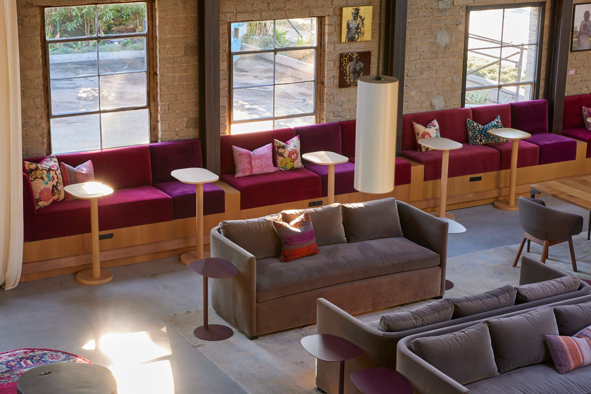 Interior volume with natural light