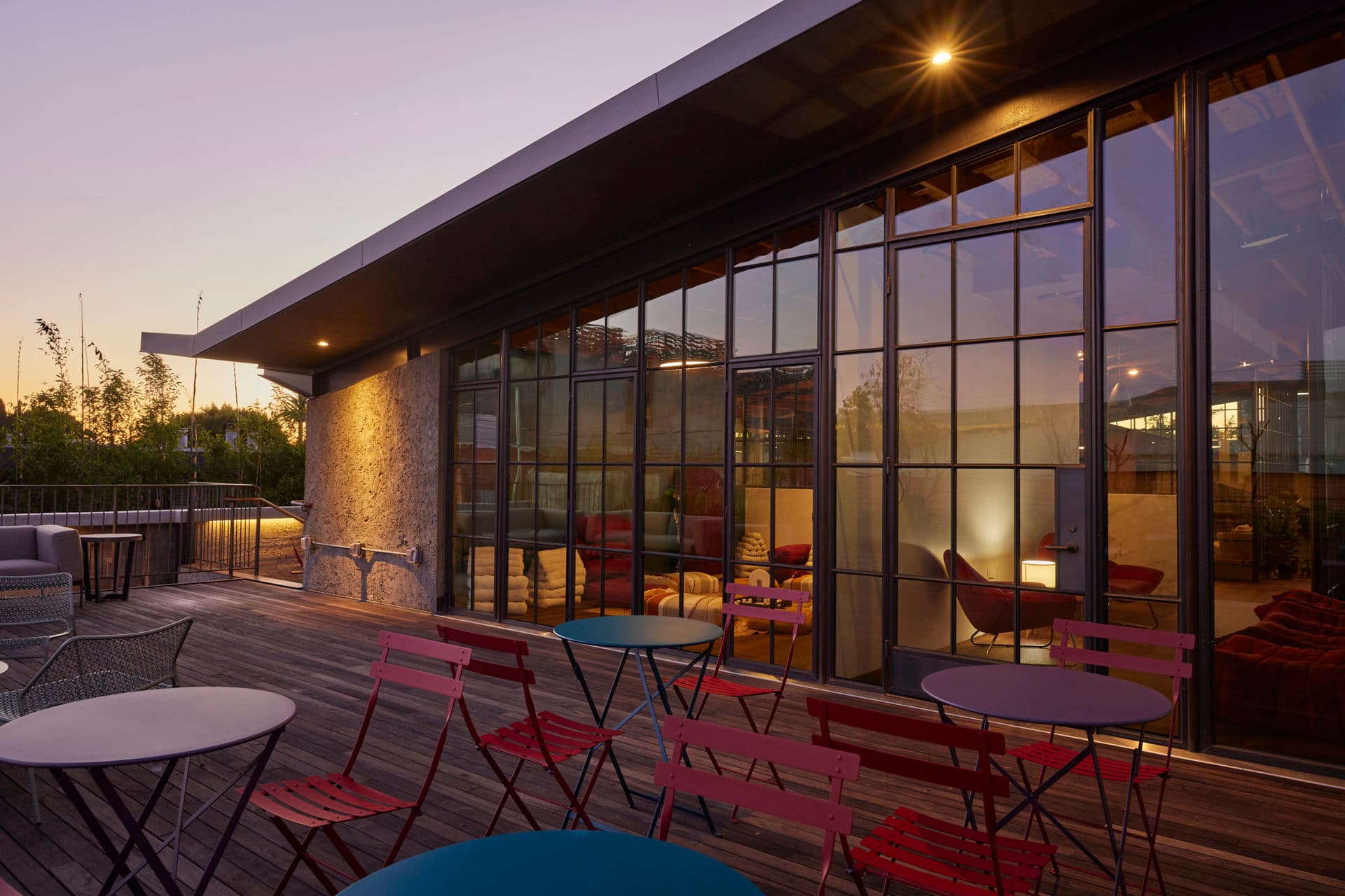 Workspace with seating