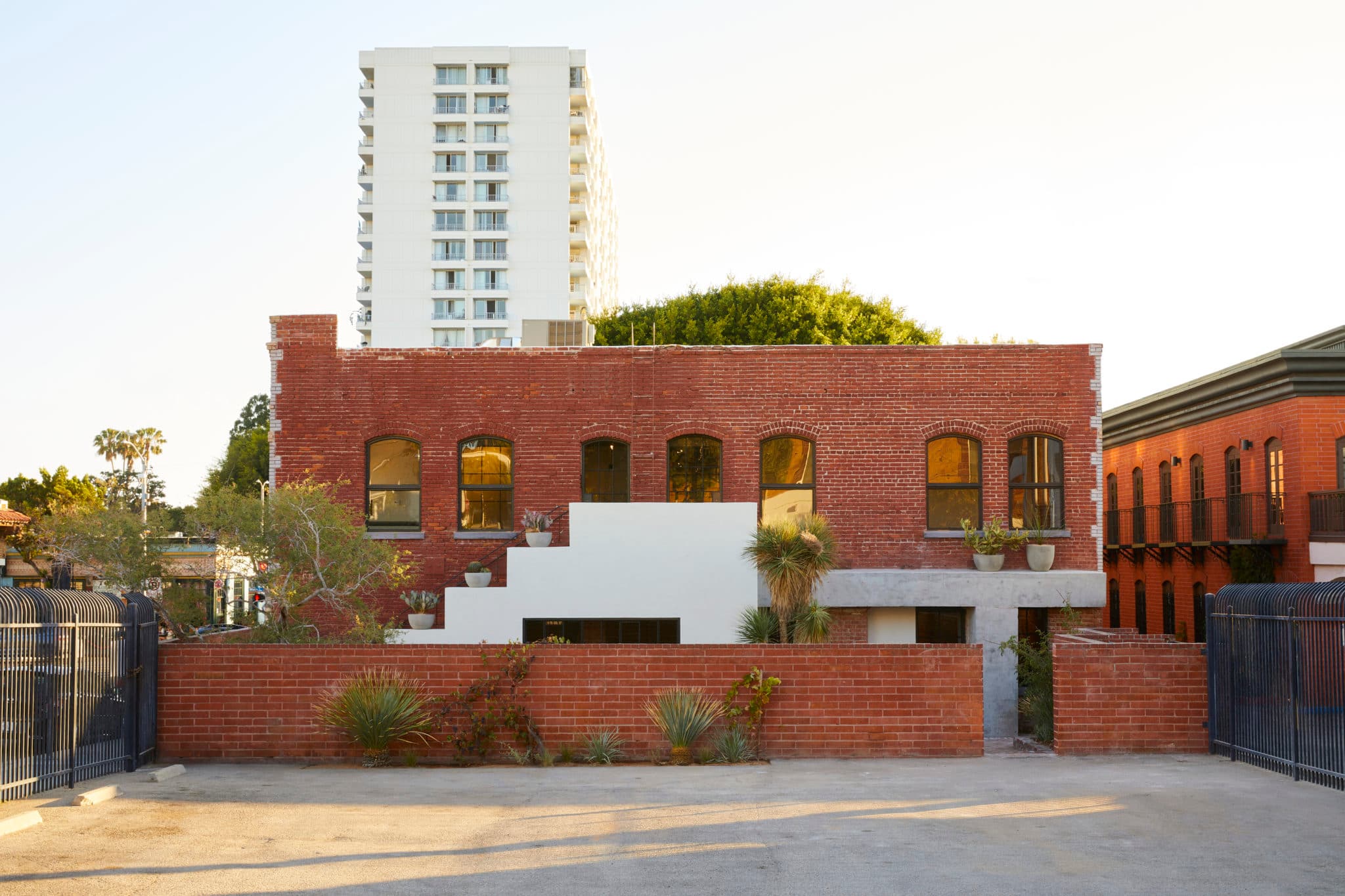 Workspace with skylights