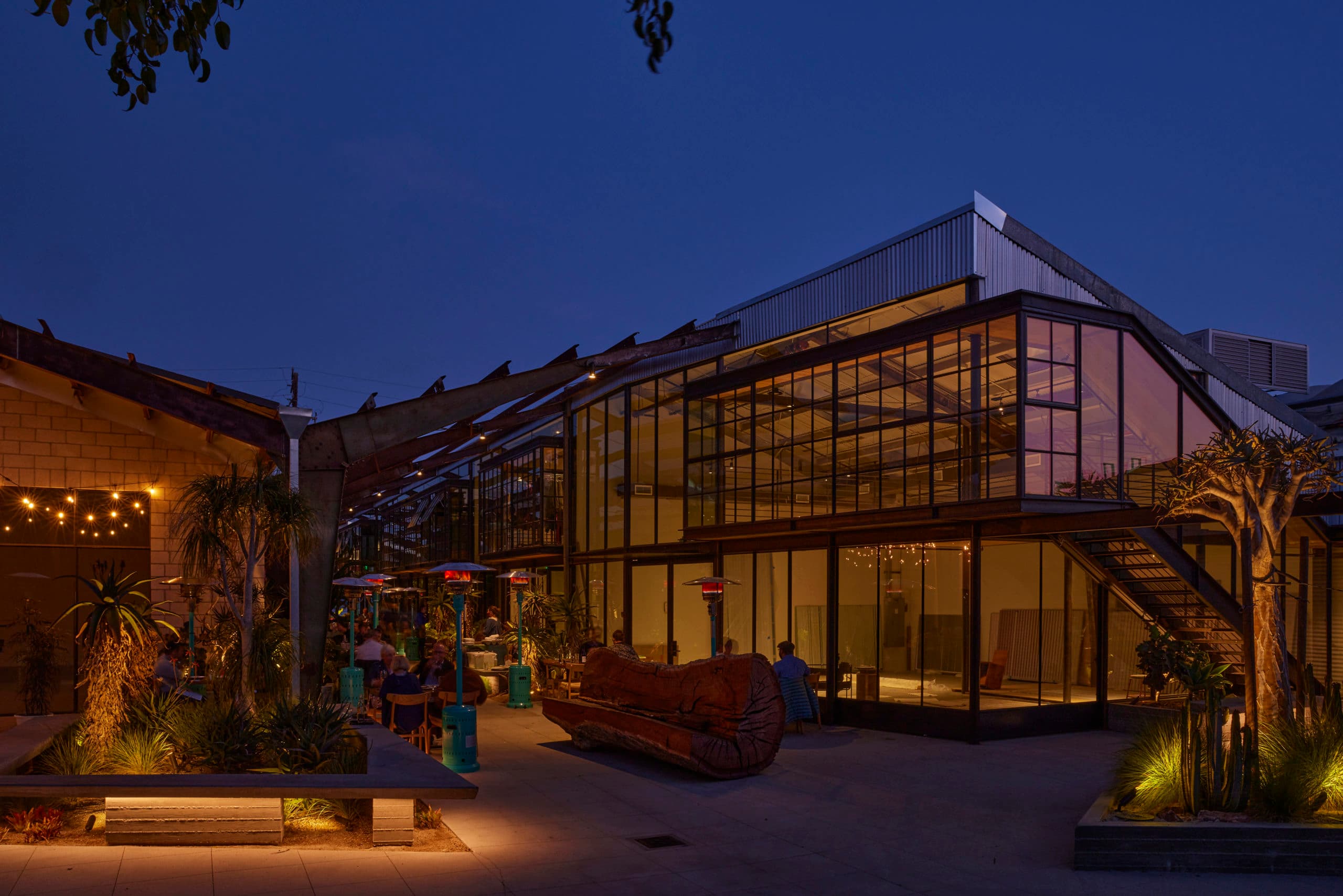 Facade along Michigan Ave