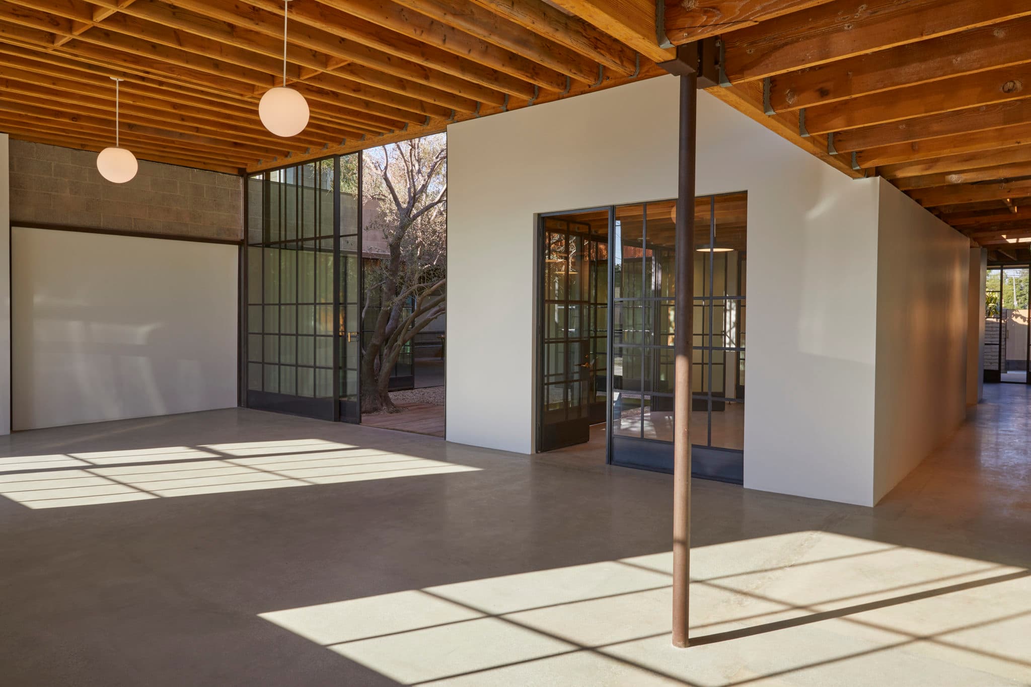 Workspace with natural light
