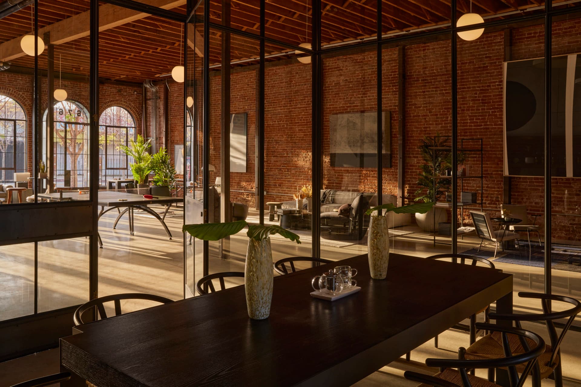 Interior perspective with natural light