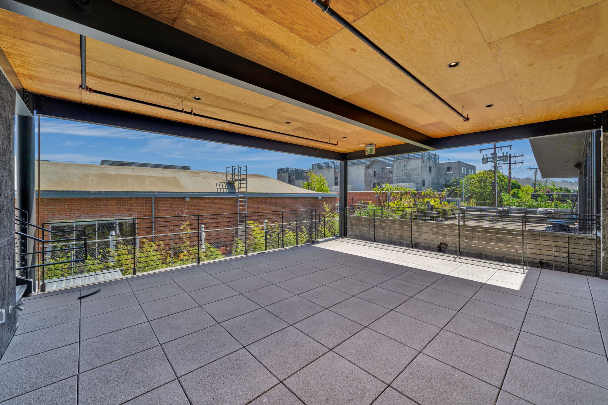 Interior with polished floors