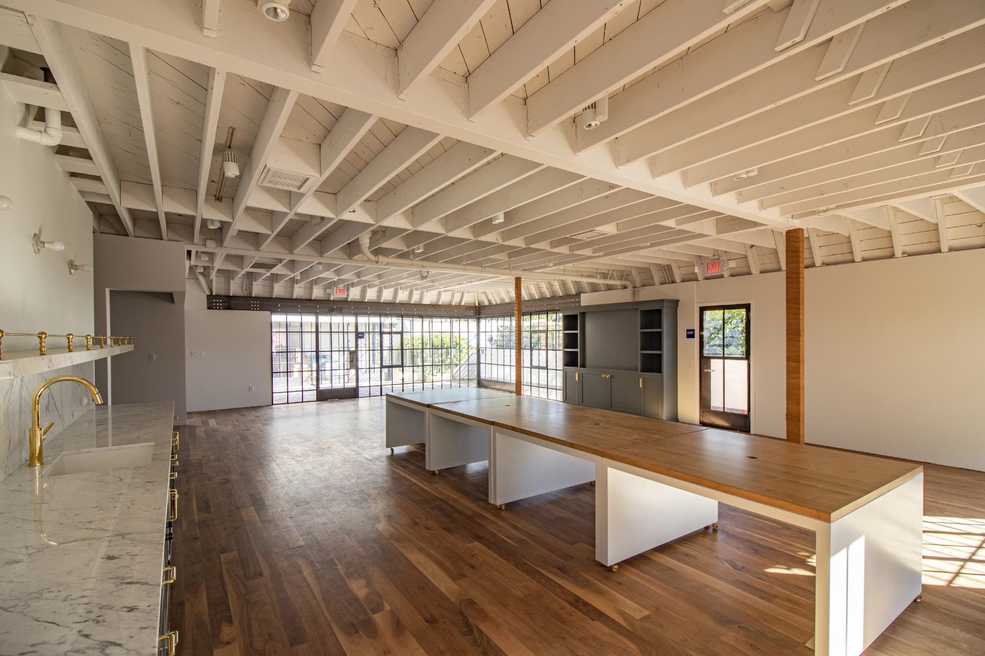 Interior perspective toward entry at 240 26th St