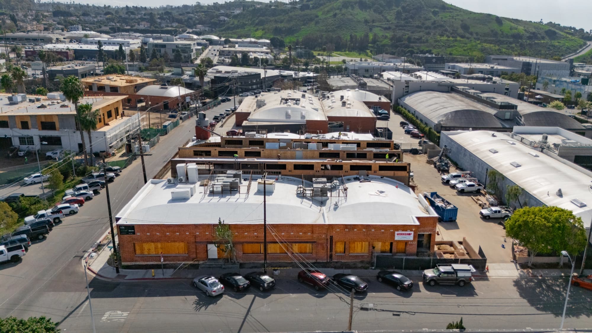Street view and building frontage
