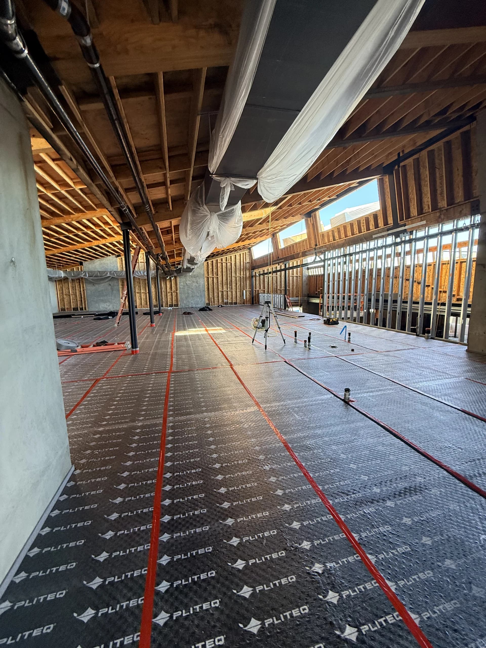 Warehouse space with natural light